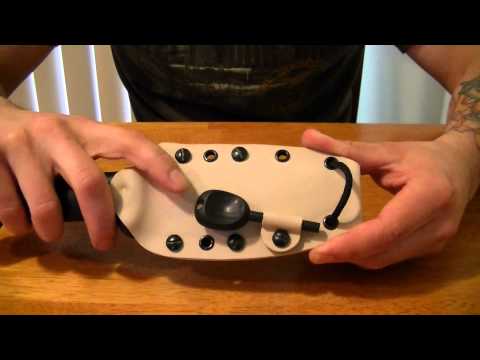 how to fasten kydex