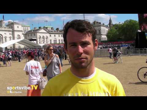 Mark Cavendish Talks To Sportsvibe At The Help For Heroes Cycle Ride