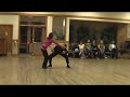 Greg and Hannah West Coast Swing routine