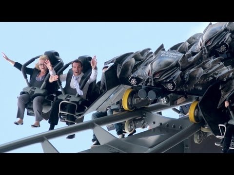 thorpe park the swarm - The Swarm at Thorpe Park. Filmed in HD with loads of great shots of the ride around the area. Like 'coasterollie' on Facebook. http://www.facebook.com/pages/...