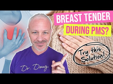 how to relieve pms breast soreness