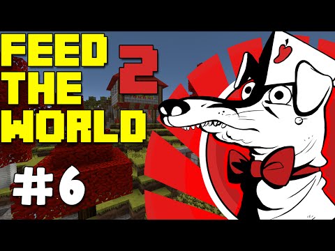Minecraft - Feed The World 2: #6 Farming With Trains