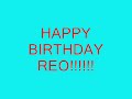  reokeo happy birthday
