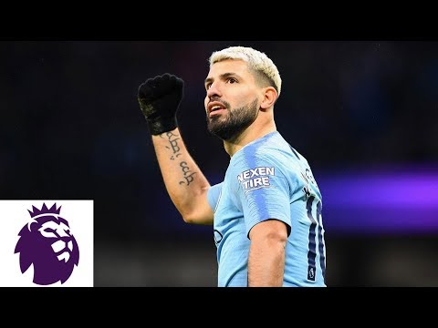 Video: Man City's Sergio Aguero finds hat trick against Arsenal | Premier League | NBC Sports
