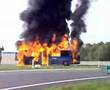 Burning bus A 28 Groningen