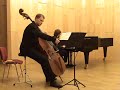 Ravel Blues Sonata 2th mov. Bartosz Sikorski Double Bass