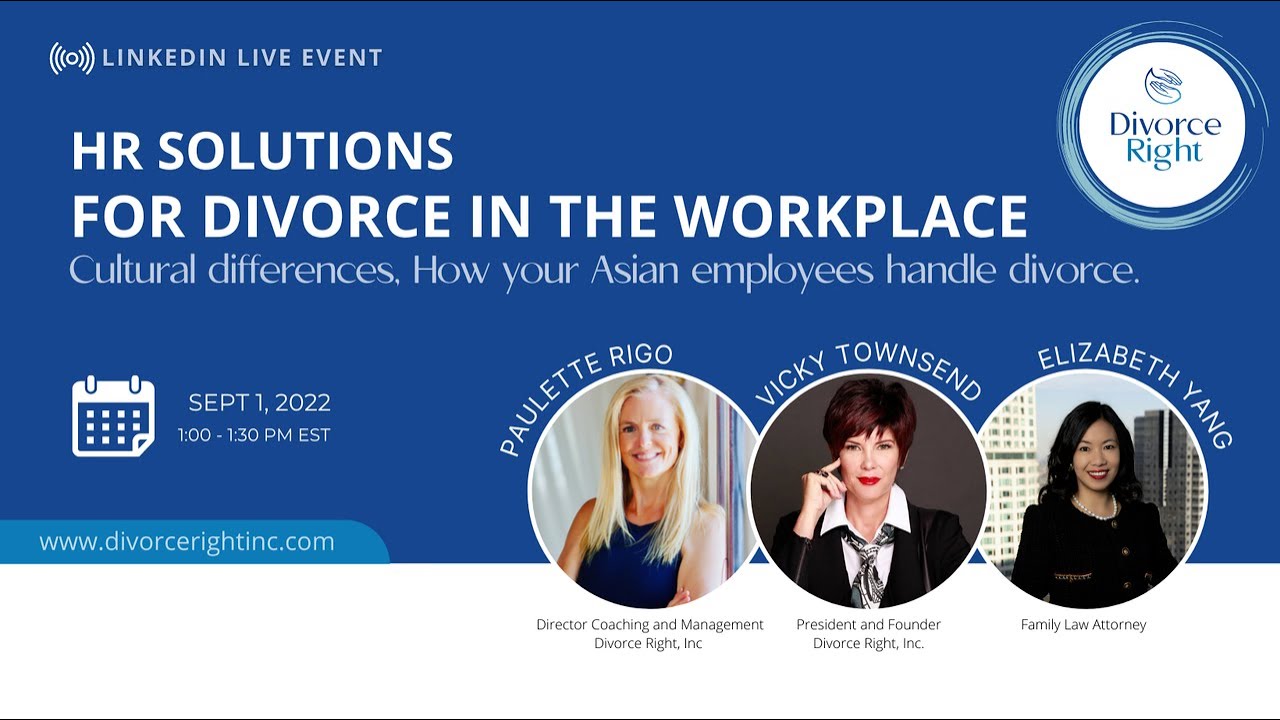 Cultural differences, How your Asian employees handle divorce