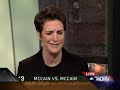 Rachel Maddow on McCain Flip-Flops