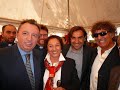 andr� manoukian et richard findykian, administrateur de la chambre de commerce et d'industrie franco-arm�nienne, visitent le pavillon arm�nien de la foire internationale de marseille 2008. andr� manoukian pr�sente son ouvrage 