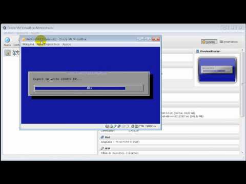 Instalar Android 4.0 en Virtualbox. Incluye soporte de red por ethernet.