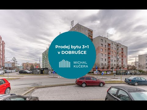 Video Prodej bytu 3+1, plochy 71m2, v Dobrušce