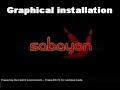 graphical installation sabayon linux 3 3