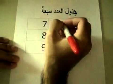 تعلم جدول ضرب العدد 7 بطريقة سهلة وجديدة