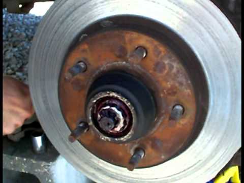 how to remove front rotor on 2005 f150