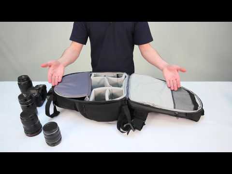 7dayshop Pro-Trek DSLR Photo & Notebook Backpack