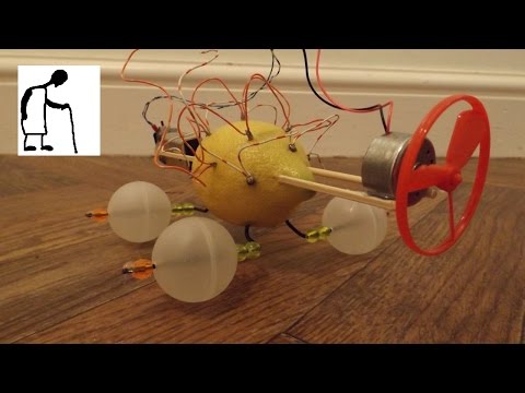 how to make electricity with a lemon