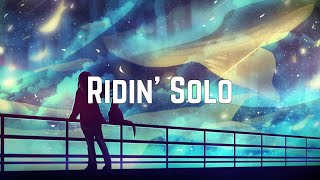 Jason Derulo - Ridin Solo (Lyrics)
