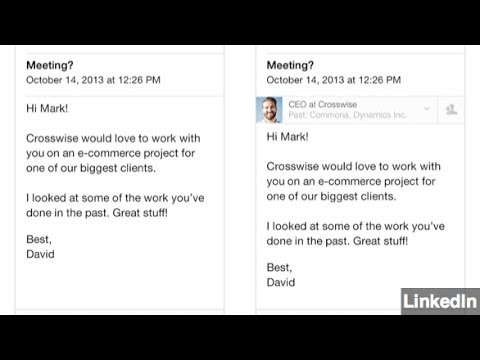 how to see sent messages on linkedin