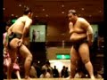 at ryogoku kokugikan early in the day. this is katie's vid.