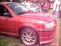 Xochivolks pointer quemando llanta