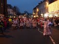 The fantastic drum band performing at Llandudno's Christmas Parade on December 5th 2009