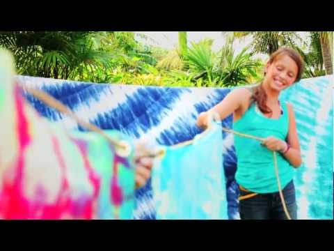 how to tie dye a quilt