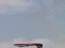 a rare display of precision inverted crashing . right on the runway centreline !