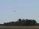 a rare display of precision inverted crashing . right on the runway centreline !