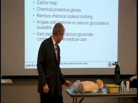 how to treat hf acid burns