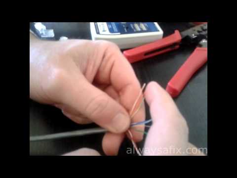 how to patch ethernet cable