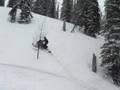 sledding water climb