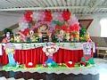 Decoração tema Moranguinho