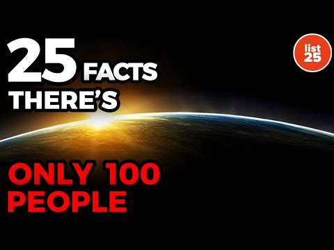 25 Facts About The World If It Was Scaled Down To Only 100 People
