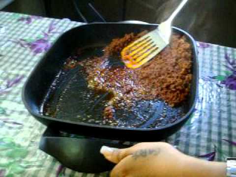 how to drain grease from chorizo