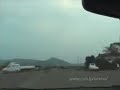 [V0090] 020104 八代海に浮かぶ諸浦島の葛輪港から新たな乳ノ瀬橋を渡り長島から竹島と伊唐島へ往復する Japanese country roads; Kuzuwa Port