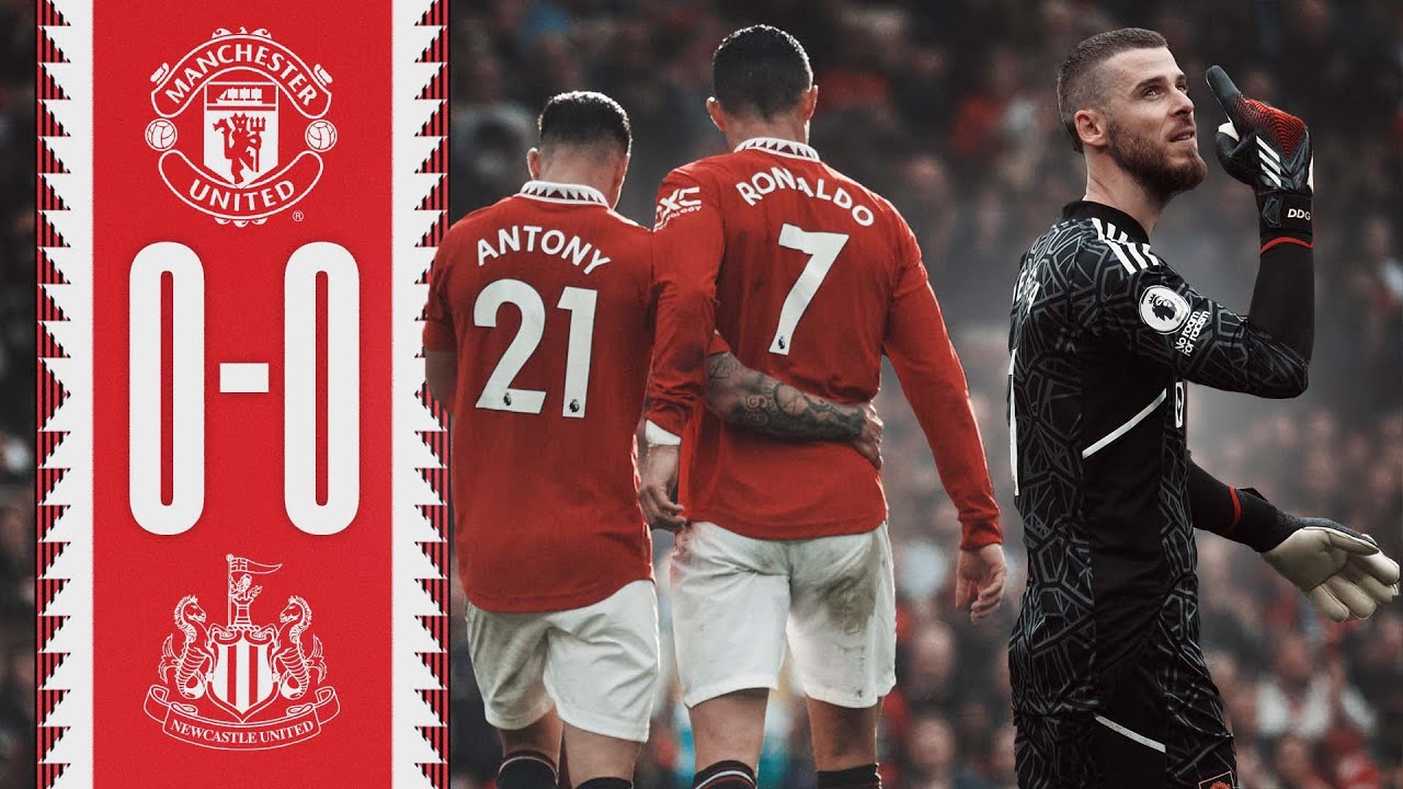 De Gea's 500th Appearance 🔴 | Man Utd 0-0 Newcastle | Highlights