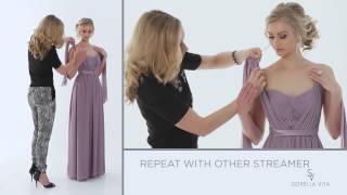 How To: Maid Your Way Convertible Bridesmaid Dress