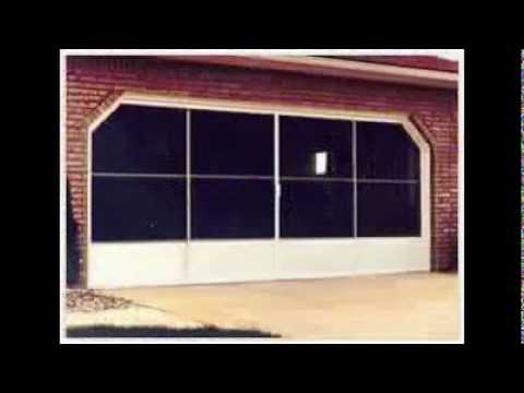 how to screen in a garage door