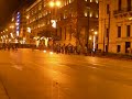 Riots after Protest in Athens - Riot police throwing explosives and tear gas to protesters.