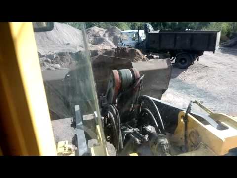 how to drive a wheel loader