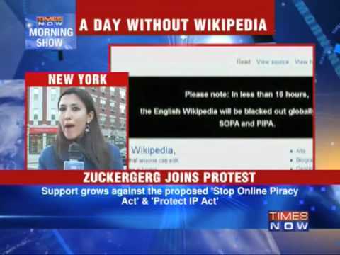wikipedia blackout - Wikipedia, the online encyclopedia and other popular websites went dark on Wednesday (January 18) as search engine Google blotted its logo as part of protest...
