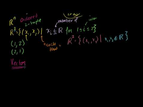 Linear algebra: Vectors and spaces