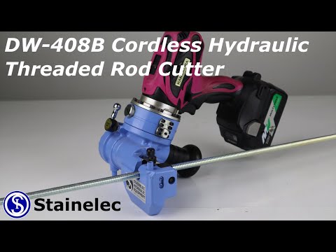 DW-408B Cordless Threaded Rod Cutter from Stainelec Hydraulic Equipment 