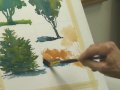Frank M. Costantino Watercolor Lessons - Tree Techniques 4