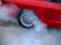 Pontiac Firebird burnout