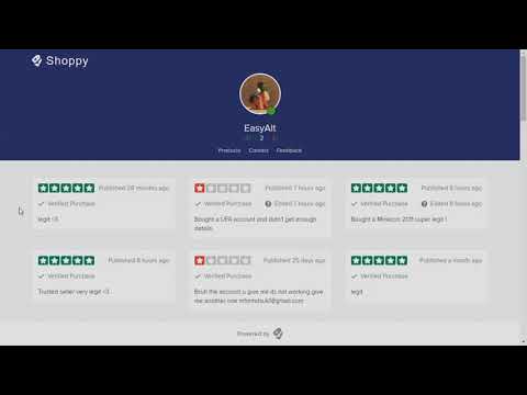 shoppy loginask bought minecon gg