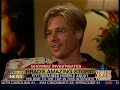 BRAD PITT TRANSFORMATION SHOWBIZ TONIGHT!