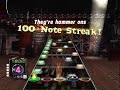 Guitar Hero - Through The Fire and The Flames(Practice Run)