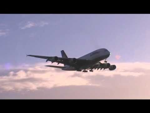Airbus A380 lander i kastrup