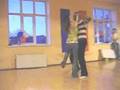 Salsafamilia in Riga. Francis & Marie dance Lambazouk.